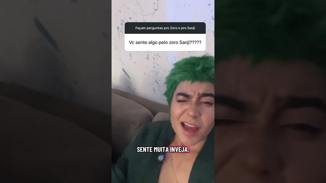 ZORO E SANJI RESPONDEM!! #cosplay #onepiece @Nandalorenzine