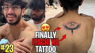 Finally Itachi ka Tattoo karva lia 😍 #vlog