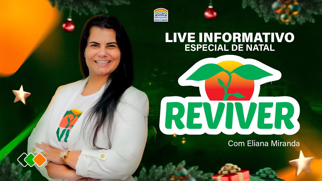 Eliana Miranda | Fundação Reviver | Reprise Natal | Informativo Reviver | 08/01/2026 | IPDA AO VIVO