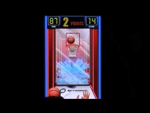 Iphone 3G Arcade Hoops Basketball game review