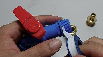 Cách quấn băng tan (băng keo non) đúng cách không bị rò rỉ nước và tiết kiệm băng tan