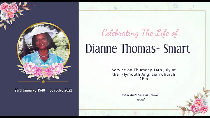 Celebrating The Life of Dianne Thomas- Smart