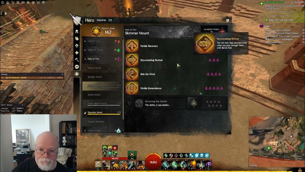 GW2Drops! Off to Path of Fire for Golemancer Gleeb and his mech