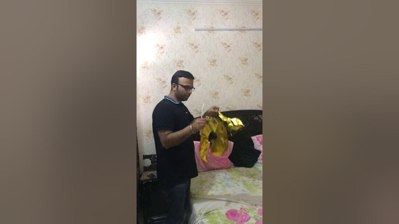 How to fill air in balloons of Happy Birthday YouTube