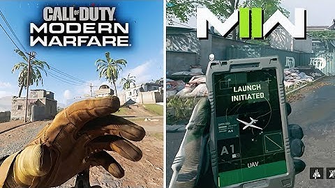 Modern Warfare 2019 vs Cod MW 2  - Killstreak Comparison