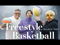【フリースタイルバスケ】シミさん初挑戦🔥世界的パフォーマーBUG!?とコラボ🏀