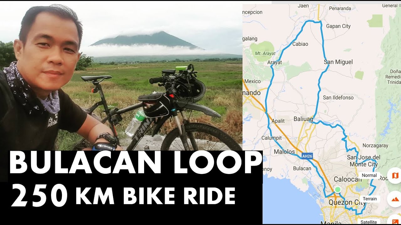 250 km bike ride