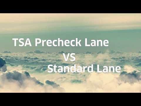 TSA Pre✓® vs. Standard Screening