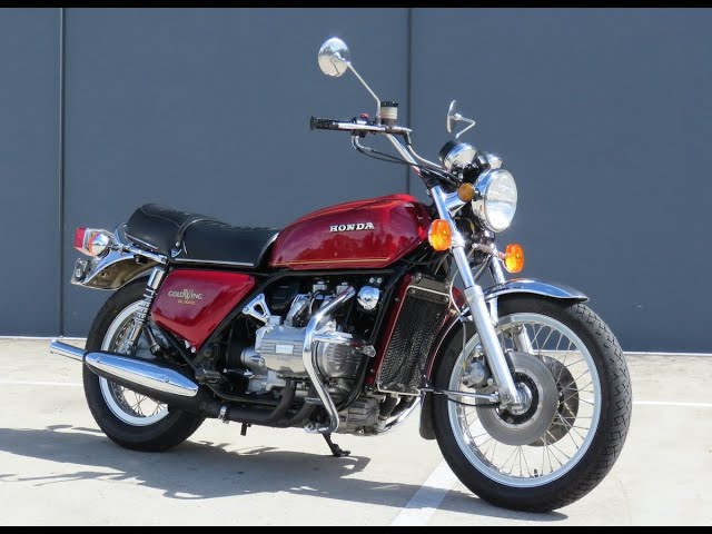 1975 Honda GL1000 GoldWing review by AllMoto.com - YouTube