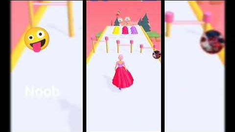 noob vs pro vs hacker in hover skirt 🥻