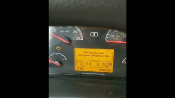 Volvo truck on derate mode