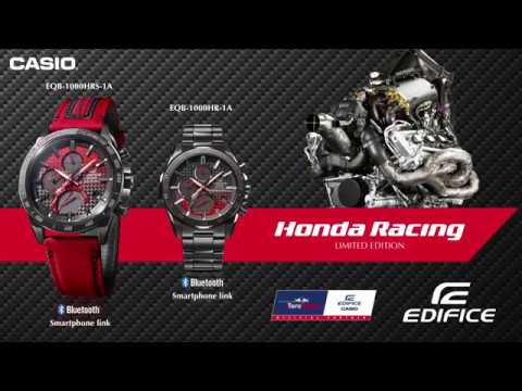 Casio Edifice Honda Racing / Limited Edition EQB-1000HRS / Official Video