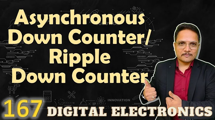 Asynchronous Down Counter (Ripple Down Counter): Basics, Circuit, Working, and Waveforms