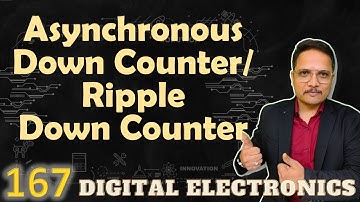 Asynchronous Down Counter (Ripple Down Counter): Basics, Circuit, Working, and Waveforms
