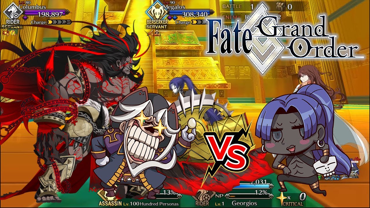 Hundred Faces [Solo] VS Megalos & Columbus - Pre Exhibition Matches Warm Up