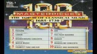 The Top 100 Masterpieces of Classical Music 【 Vol. 1】(10 Volume Set Digital Recording)