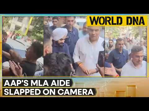 Delhi: Video Shows AAP MLA's Aide Being Slapped | Road Inspection in Tilak Nagar Turns Physical