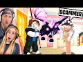 Cammy Gives Her MEGA SHADOW DRAGON Away But Scammers Are Trying to Steal It! *Roblox Adopt Me*