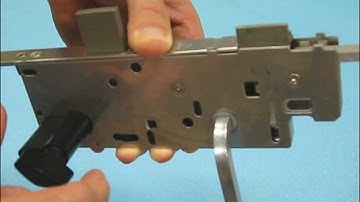 Hoppe Lock Operation