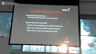 SFBay OpenStack Advanced Track #OSSFO Topic: Keystone - 2015. April 17