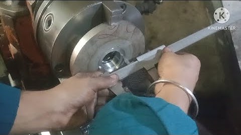 Turning operation in lathe machine #engineering #lathemachine #latheoperator #machineshop