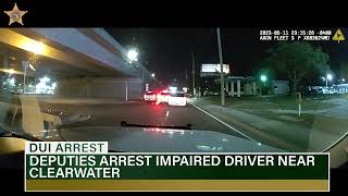 DEPUTIES ARREST IMPAIRED DRIVER NEAR CLEARWATER