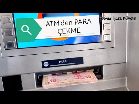 Atm den Para Çekme - Atm'den Para Nasıl Çekilir? #atmdenparaçekme #atmdennasılparaçekilir #atmpara