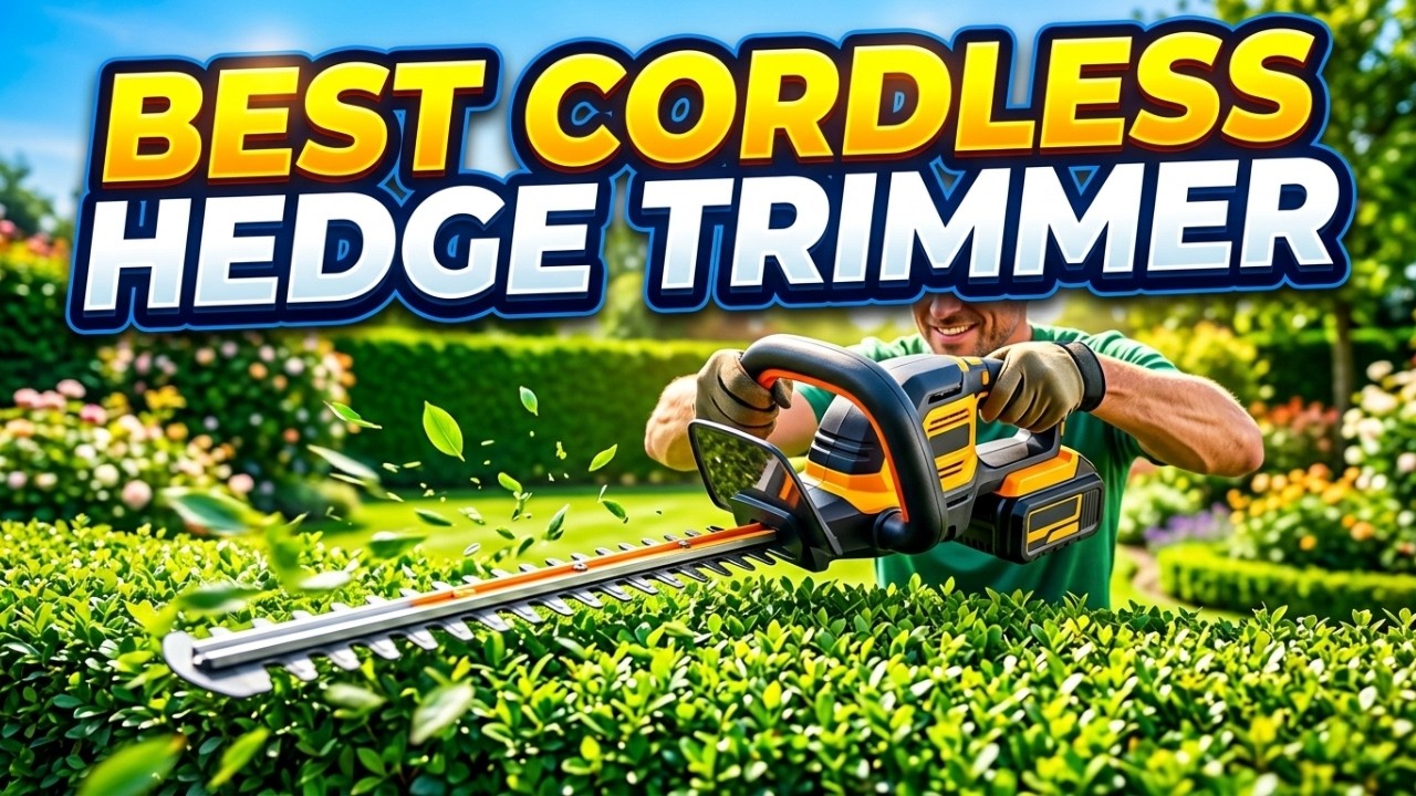Best Cordless Hedge Trimmer 2026: Top 5 Picks You Should Buy! - YouTube