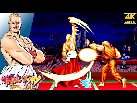 Fatal Fury Special - Geese Howard (Arcade / 1993) 4K 60FPS