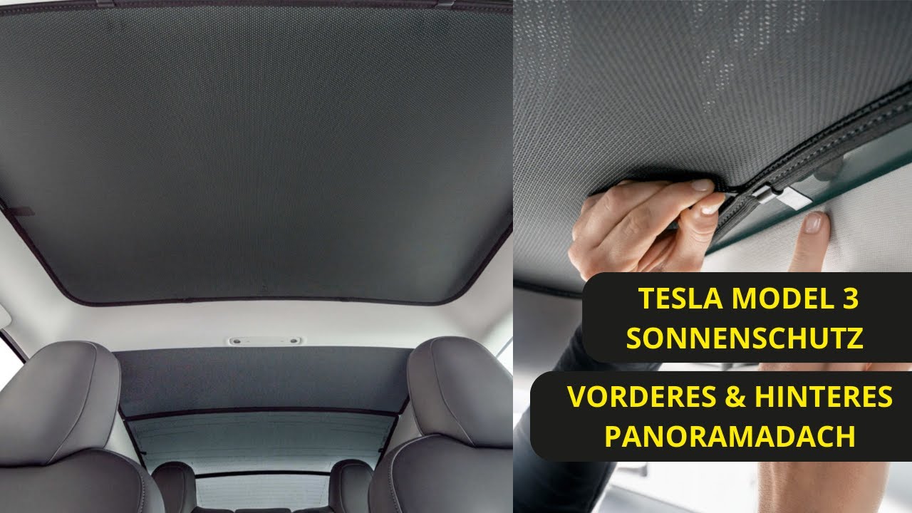 Sonnenschutz Windschutzscheibe Tesla Model 3/Y