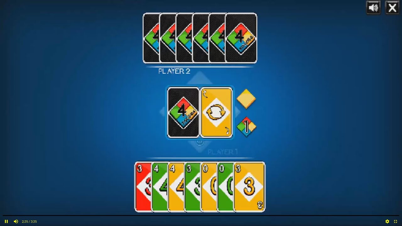 UNO ONLINE Play Uno Online on poki intense game 