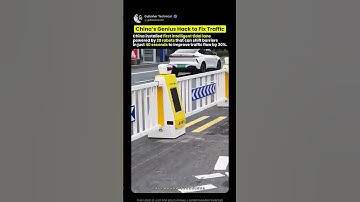 China’s Smart Road That Moves by Itself! 🤯🚦