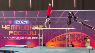 🥉David Belyavskiy - Parallel Bars. Russian Gymnastics Championships 2024 - CIII