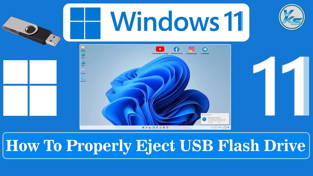 eject usb drive windows 11