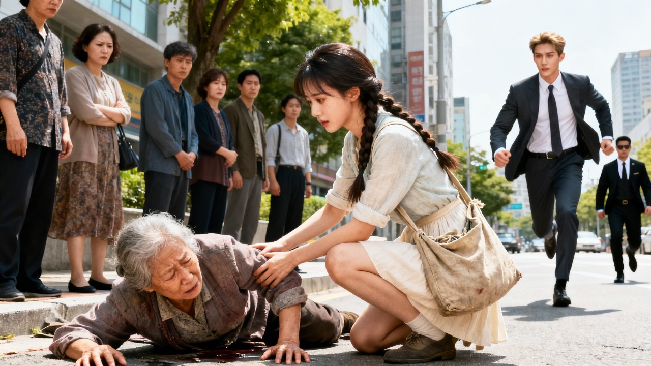 Nenek pingsan tak ada yang peduli, hanya gadis desa yang menolong—CEO langsung menikahinya!