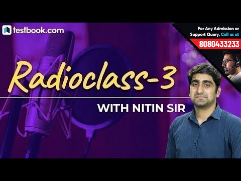 Radioclass #3 by Nitin Sir | Important for SSC CGL English | Preparation Strategy for SBI PO 2019