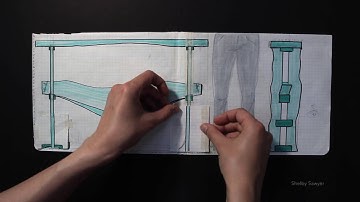 Raw Edge Entrance Table: Attention to Detail: Leg Design Process