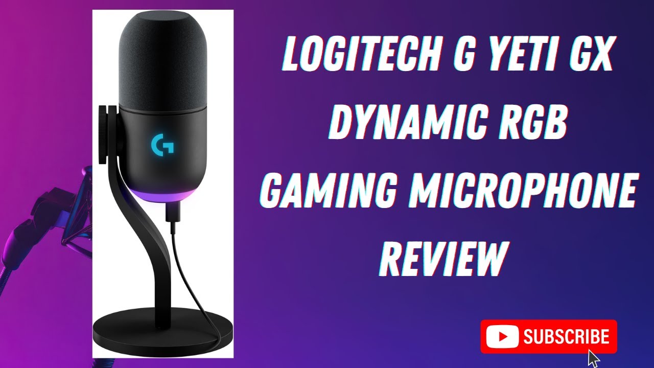 Heart Land Product Review of Logitech G Yeti GX Dynamic RGB Gaming Microphone