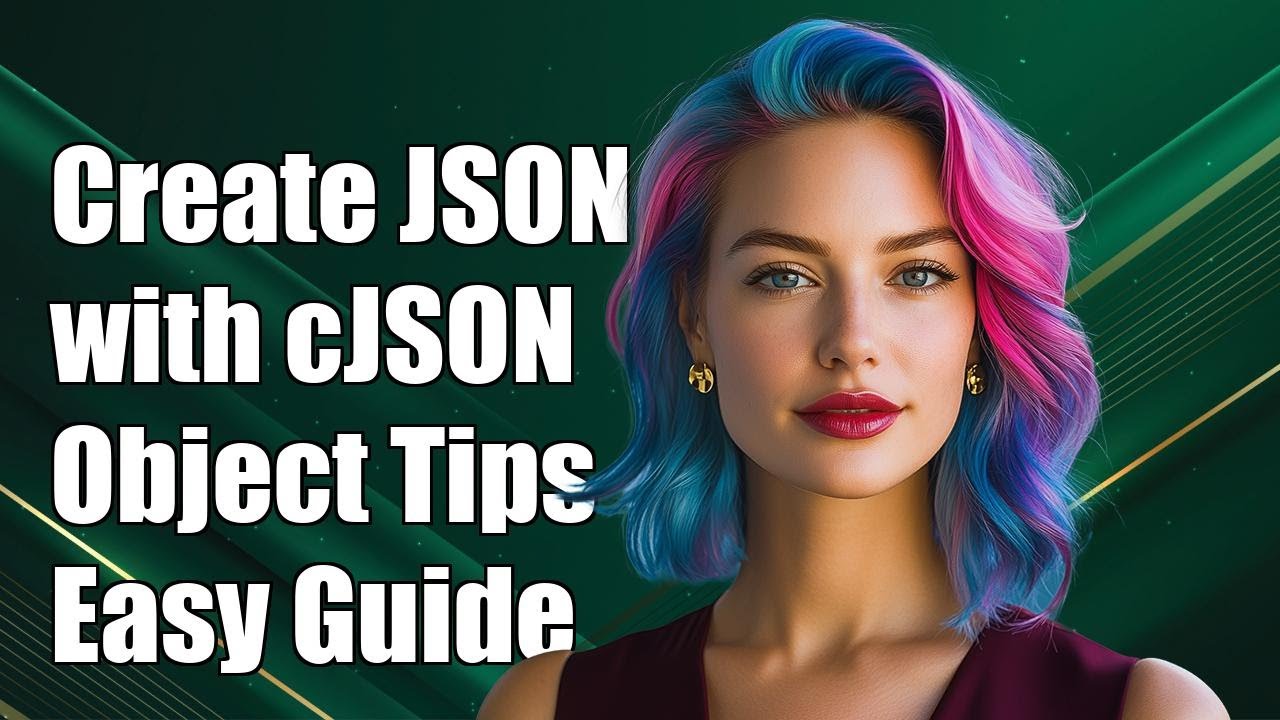 create json object using cJSON.h - YouTube