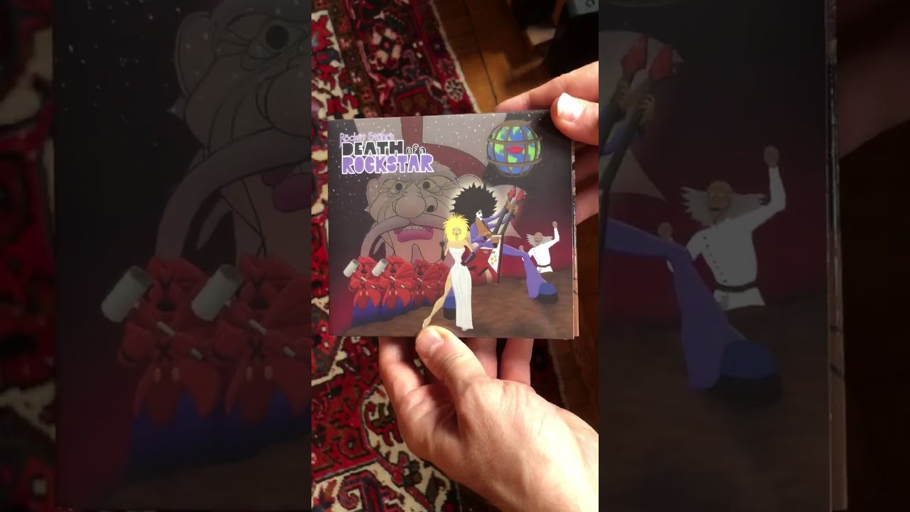 Unboxing "Röckët Stähr's Death of a Rockstar": Official Motion Picture Soundtrack CD package!