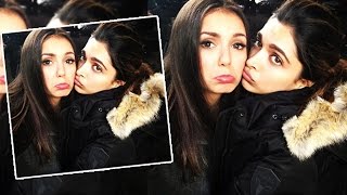 Deepika Padukones Cute Pose With Co Star Nina Dobrev X The Return Of Xander Cage