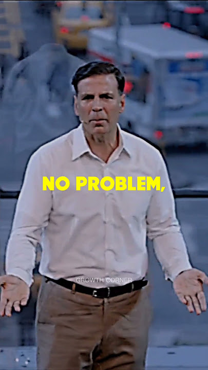 If a problem comes, success will come #motivation #inspiration #selfimprovement #akshaykumar #padman