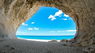 Sardinia Film 2024 With Calming Music [ 4K ] Sardegna World by drone