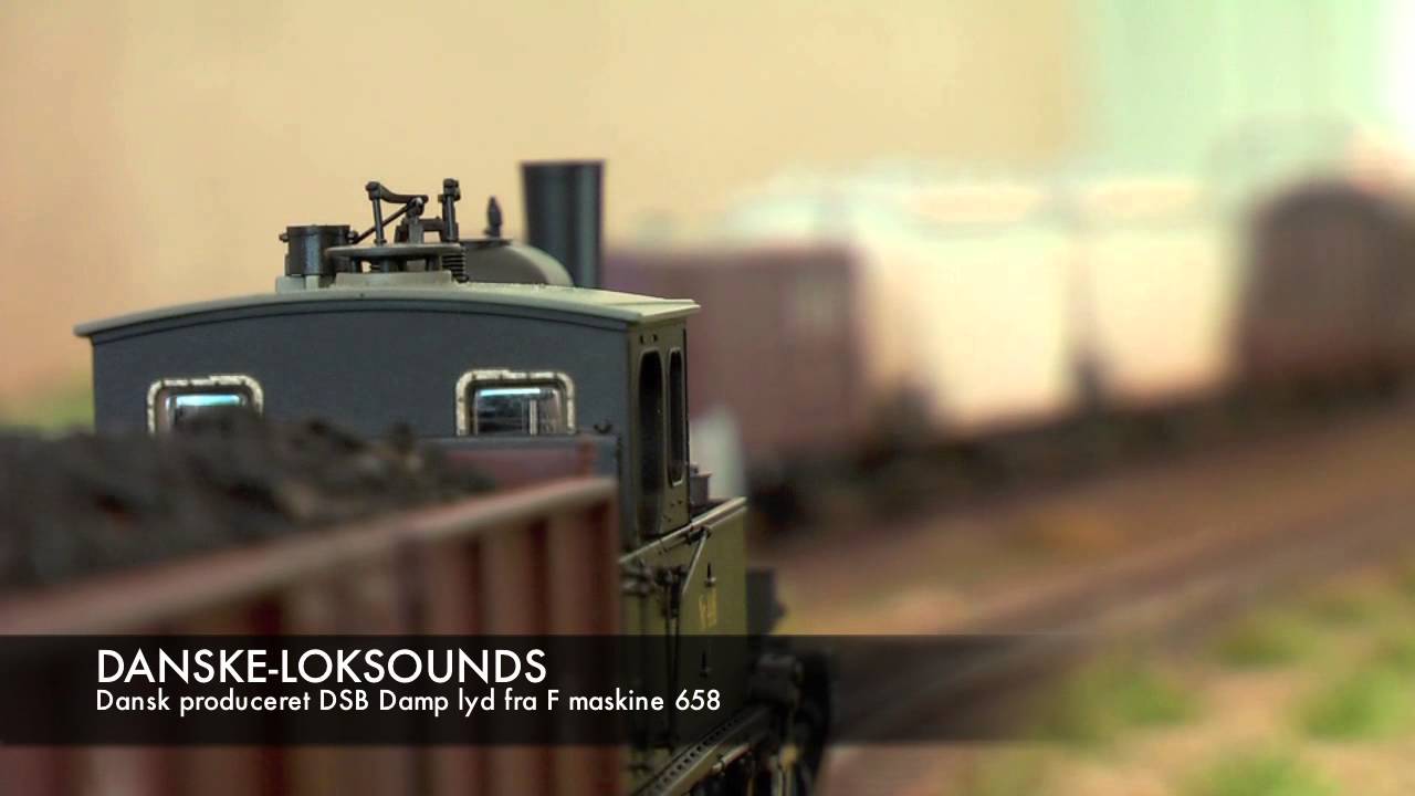 Danske-Loksounds - Optagelse af DSB Damp F 658