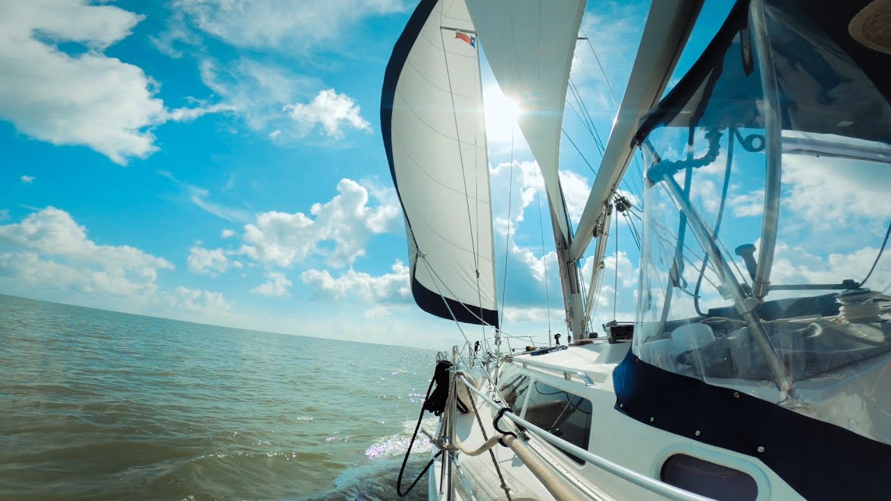 Slow TV Sailing Video – Catalina 387 Sailing Footage