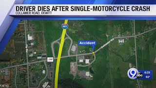 Celebrity Driver dies after single-motorcycle crash in DeWitt Wealth