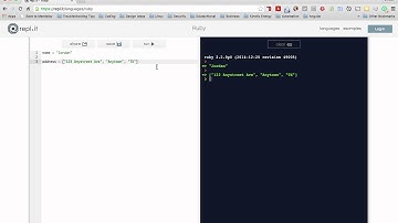 Introduction to variables in Ruby