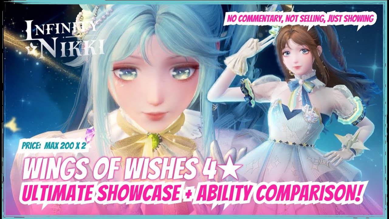 Showcase: Wings of Wishes 5★ 💎 DON'T PULL unless you love this! | Infinity Nikki 2.1