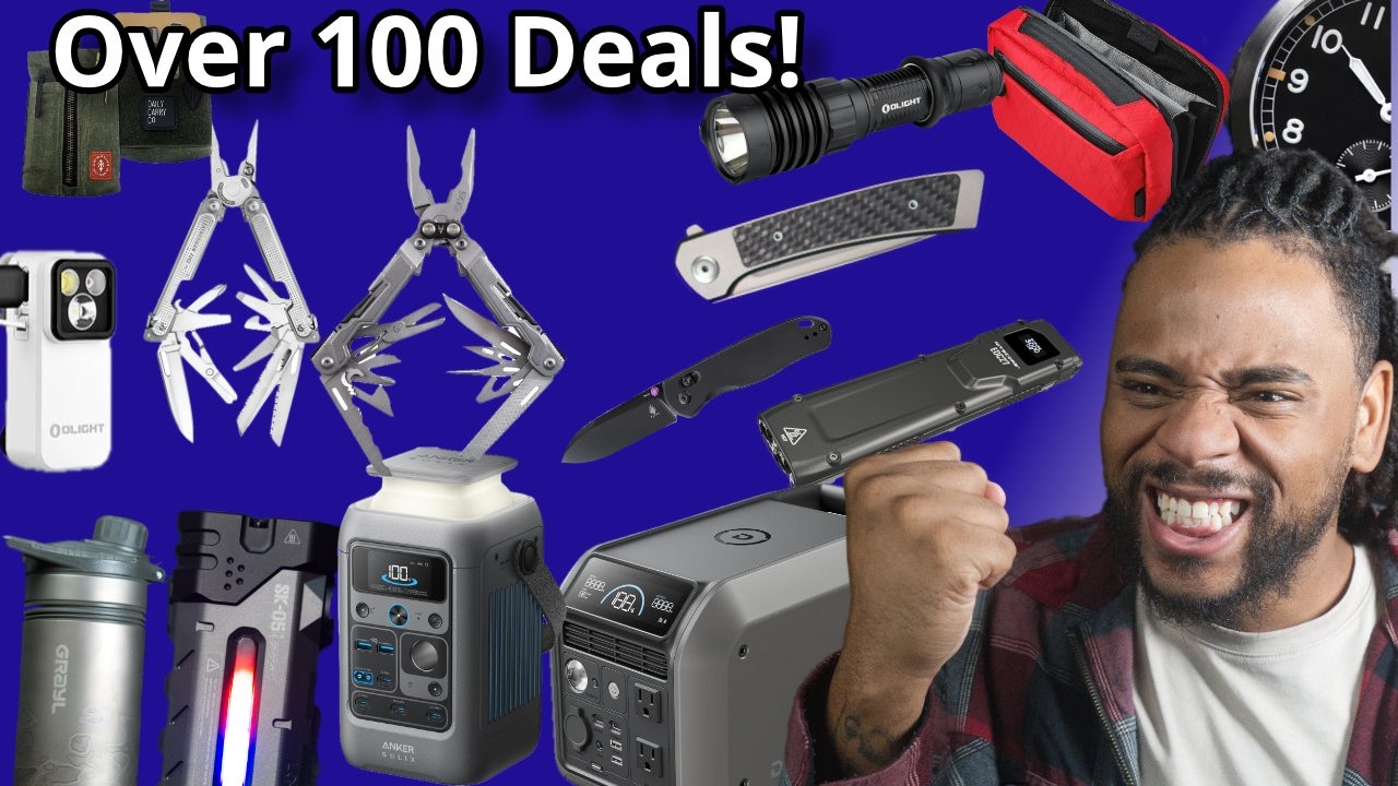 Amazon Prime Day Deals for Everyday Carry (EDC) & Prep Gear! (My Top Picks)