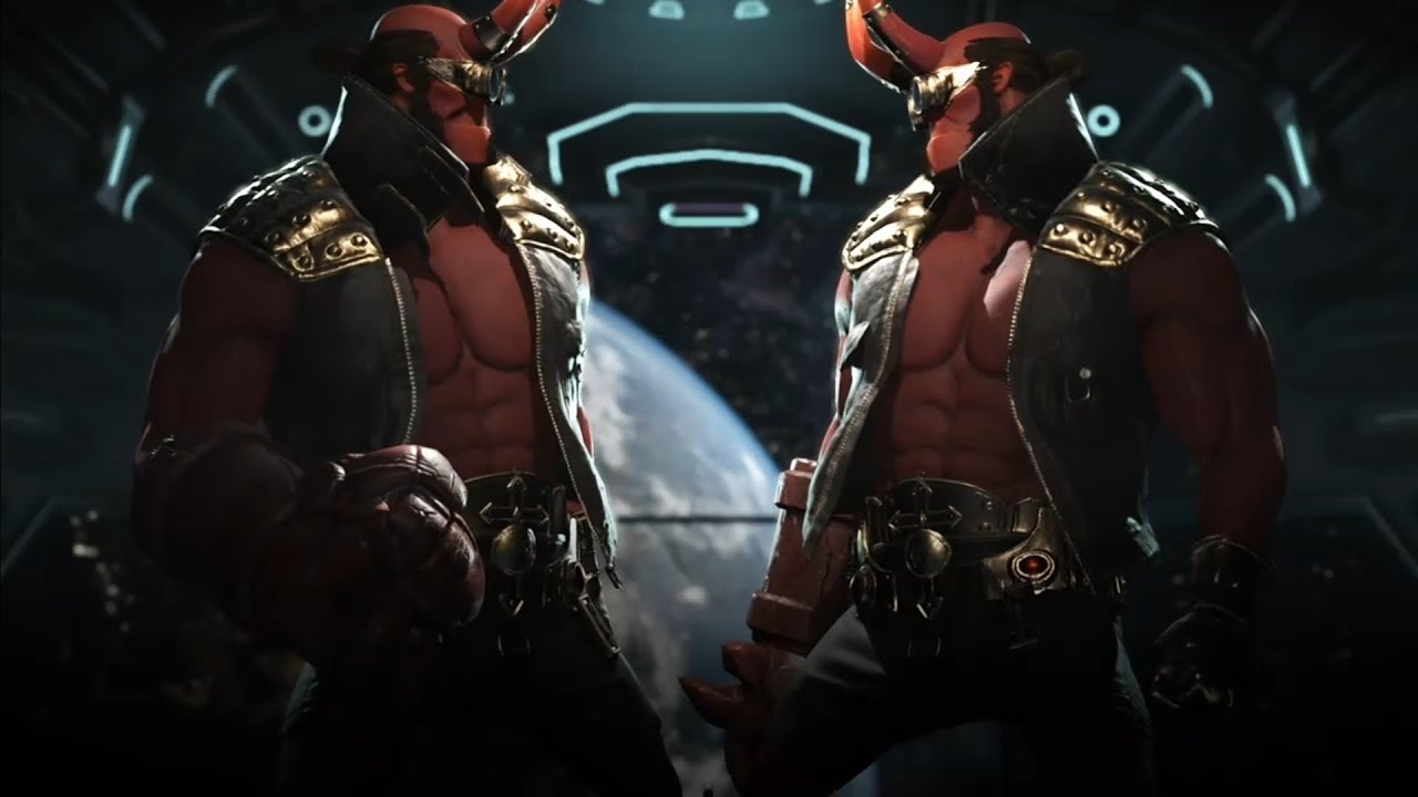 Hellboy Vs Hellboy INJUSTICE 2